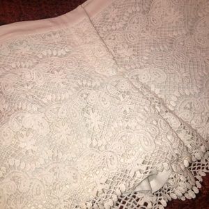 Lace shorts